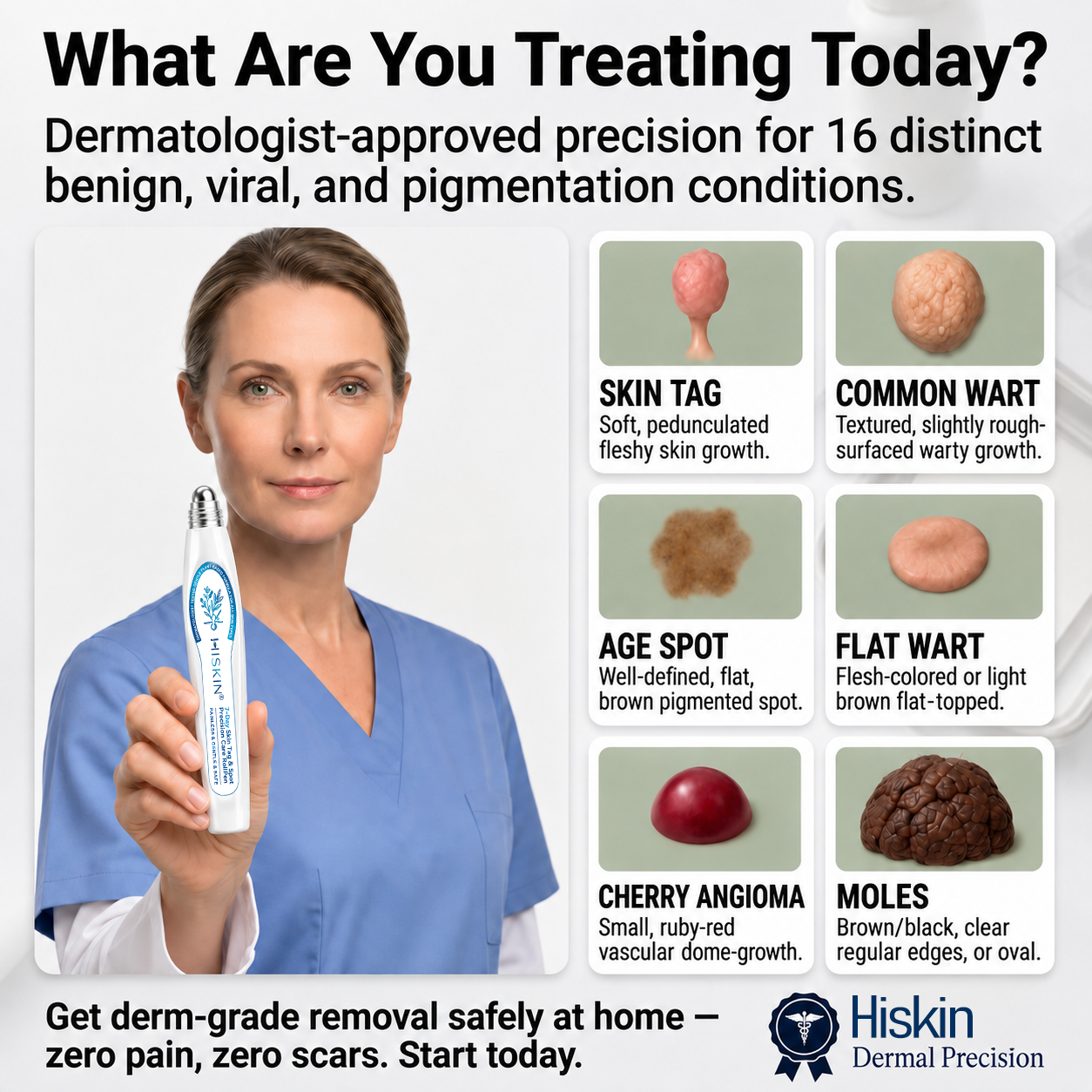 𝐇𝐈𝐒𝐊𝐈𝐍®👩‍⚕️ 𝟕-𝐃𝒂𝘆 𝐒𝗸𝐢𝐧 𝐓𝒂𝗴 & 𝐒𝐩𝙤𝐭 𝐄𝐫𝒂𝐬𝙚𝐫 Painless & Scar-Free Advanced Imper💎