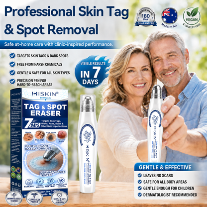 𝐇𝐈𝐒𝐊𝐈𝐍®🏥 𝟕-𝐃𝒂𝘆 𝐒𝗸𝐢𝐧 𝐓𝒂𝗴 & 𝐒𝐩𝙤𝐭 𝐄𝐫𝒂𝐬𝙚𝐫 Painless & Scar-Free Advanced Imperfection Removal Rollerball Pen