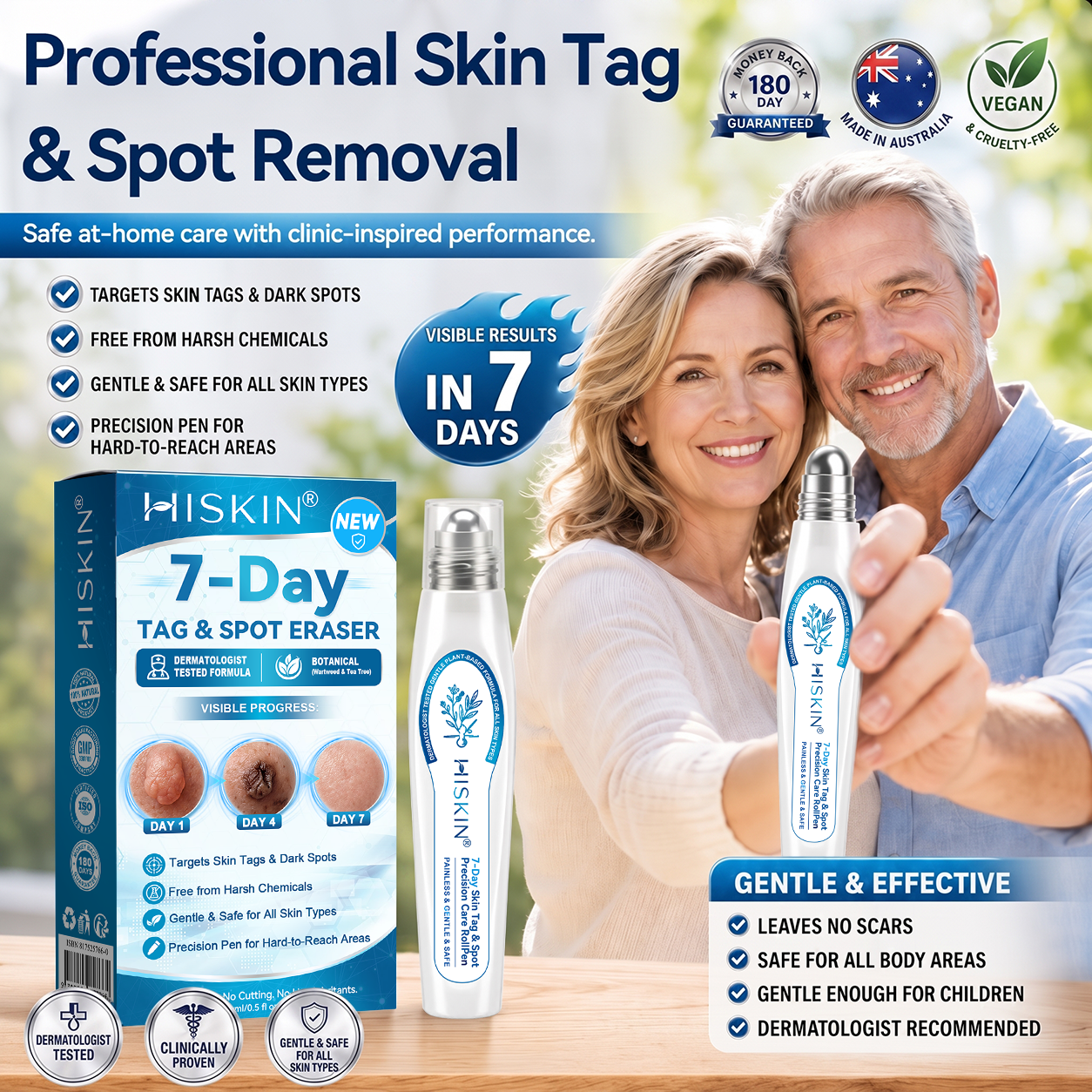 𝐇𝐈𝐒𝐊𝐈𝐍®👩‍⚕️ 𝟕-𝐃𝒂𝘆 𝐒𝗸𝐢𝐧 𝐓𝒂𝗴 & 𝐒𝐩𝙤𝐭 𝐄𝐫𝒂𝐬𝙚𝐫 Painless & Scar-Free Advanced Imper💎