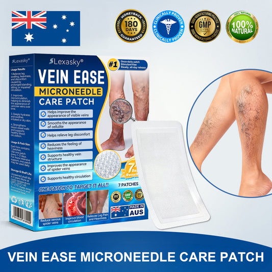 🇦🇺👨‍⚕️✅✅Lexasky® VEIN EASE MICRONEEDLE CARE PATCH⚡Instant Relief, Long-Term Results