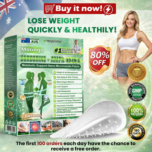 Hoprime® Only 10 boxes left! Grab 30% OFF today and see realresults in 1-3 weeks,A lighter, more energized you is just one patch a day away.Don't miss it - this offer won't return until next year.Act fast! 180-daymoney-back guarantee.