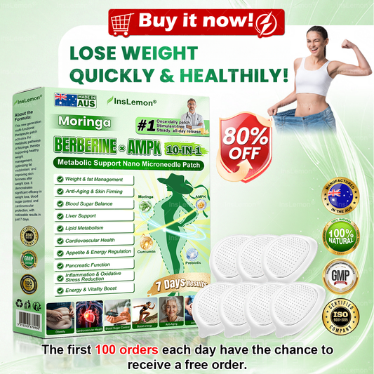 𝐈𝐧𝐬𝐋𝐞𝐦𝐨𝐧® Only 10 boxes left! Grab 30% OFF today and see realresults in 1-3 weeks,A lighter, more energized you is just one patch a day away.Don't miss it - this offer won't return until next year.Act fast! 180-daymoney-back guarantee.