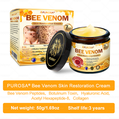 Made and Shipped from AU 🌸🌸🌸 PUROSA® BEE VENOM Skin Restoration Cream 🔥 LAST DAY 80% OFF！