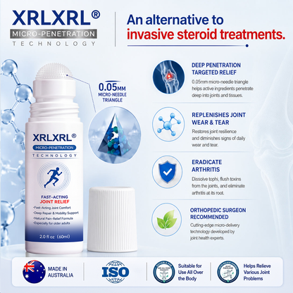 XRLXRL®🦵 NEXT-GENERATION ORTHOPEDIC RECOVERY TECHNOLOGY 0.05mm Micro-Needle Bone & Joint Recovery Roller